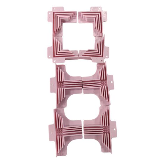 Magnetic Corner Clamps Box Making Corner Guides Cartonnage Holding Tool Right Angle Assembly Clamps for Book Covers Chipboard Boxes