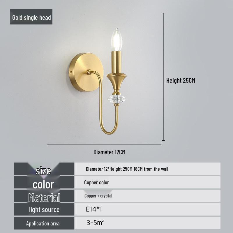 

Роскошная французская люстра из чистой меди: Ретро Подвесной Светильник-Свеча для Гостиной, Столовой или Главной Спальни Without light source