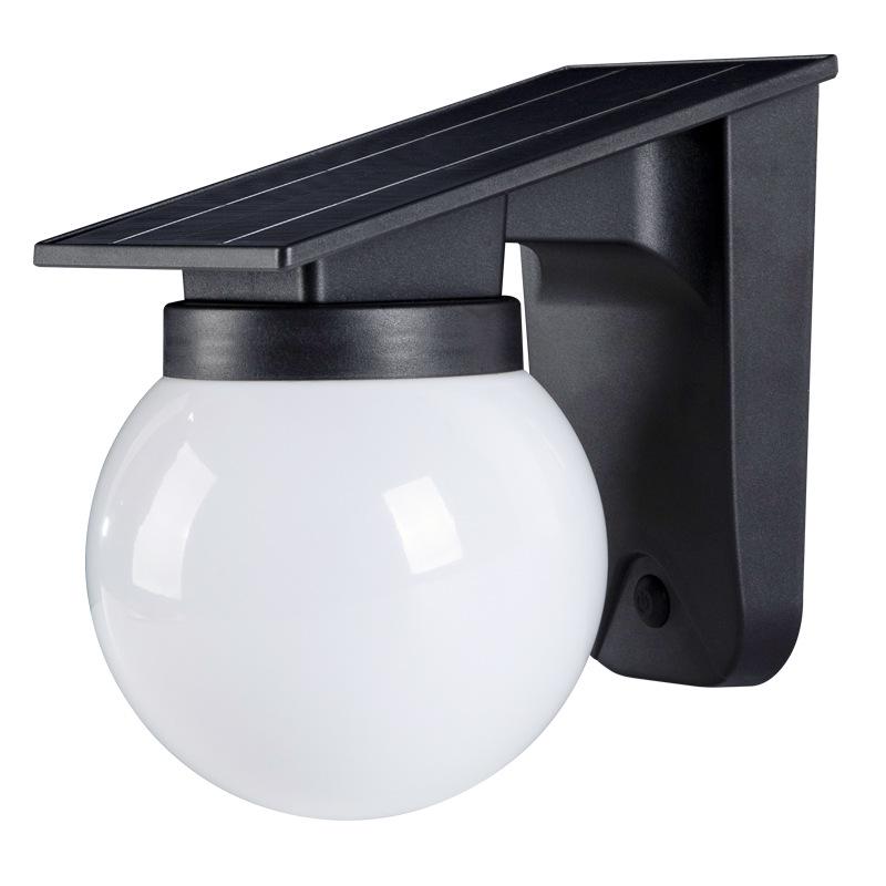 New Style Solar LED Outdoor Wall Light for Balcony, Entrance, Garden & Fence - Waterproof & Ambient.