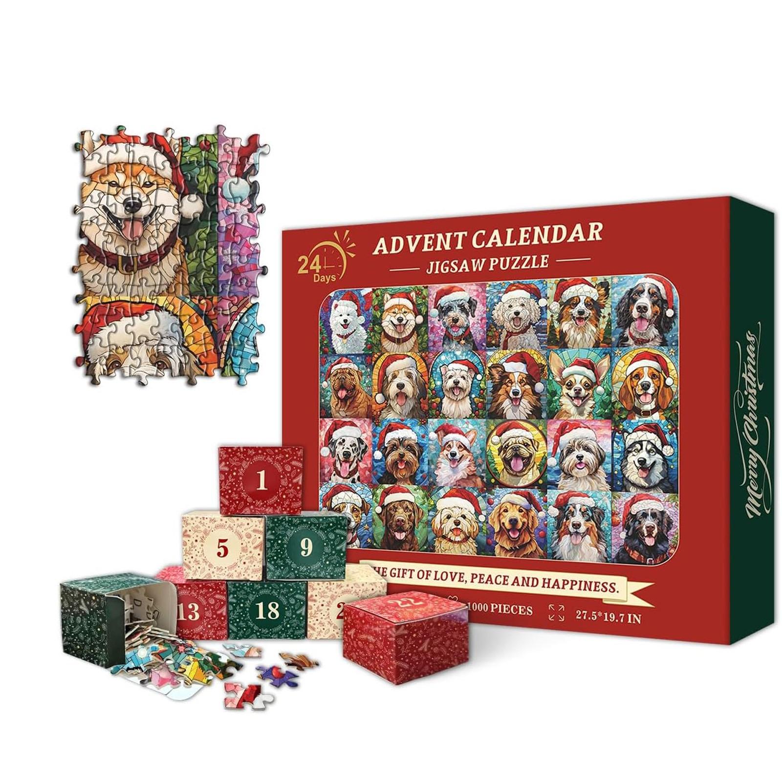 

Детские и взрослые пазлы Адвент-календарь 2024