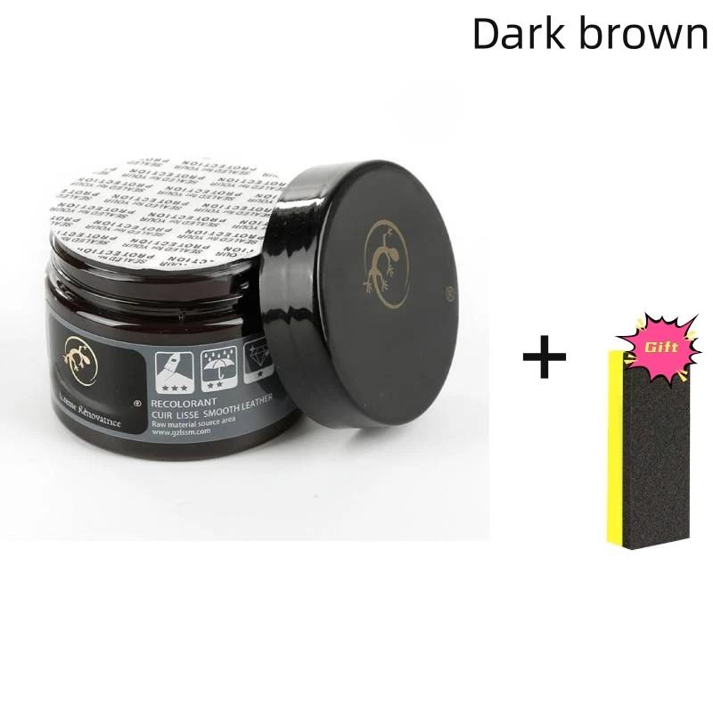 50ml Autopflege Flüssigleder Reparaturset Auto Komplementärfarben Paste Autositz Sofa Kratzer Risse Lackpflege Geschenk Schwamm