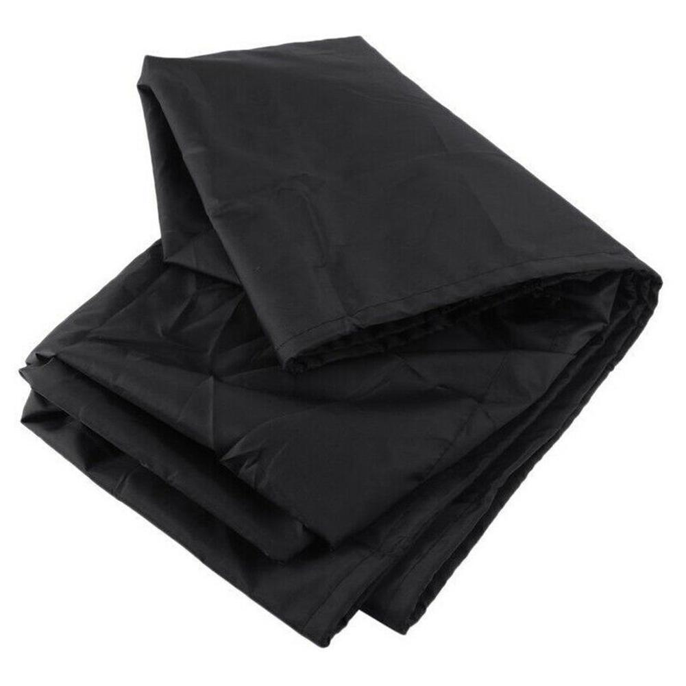 Waterproof BBQ Grill Cover Round Fire Barbecue Protector Home Patio Garden