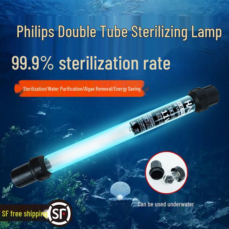 Philips Submersible UV Aquarium Sterilizer for Koi Ponds - Algae & Bacteria Control Light