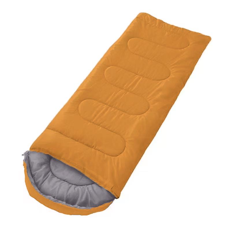Sac de dormit portabil cald cu glugă pentru camping în aer liber - Îngroșat pentru primăvară, toamnă, iarnă