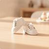 Lace-up Doll Loafer Fashionable PU Shoe with Laces Realistic