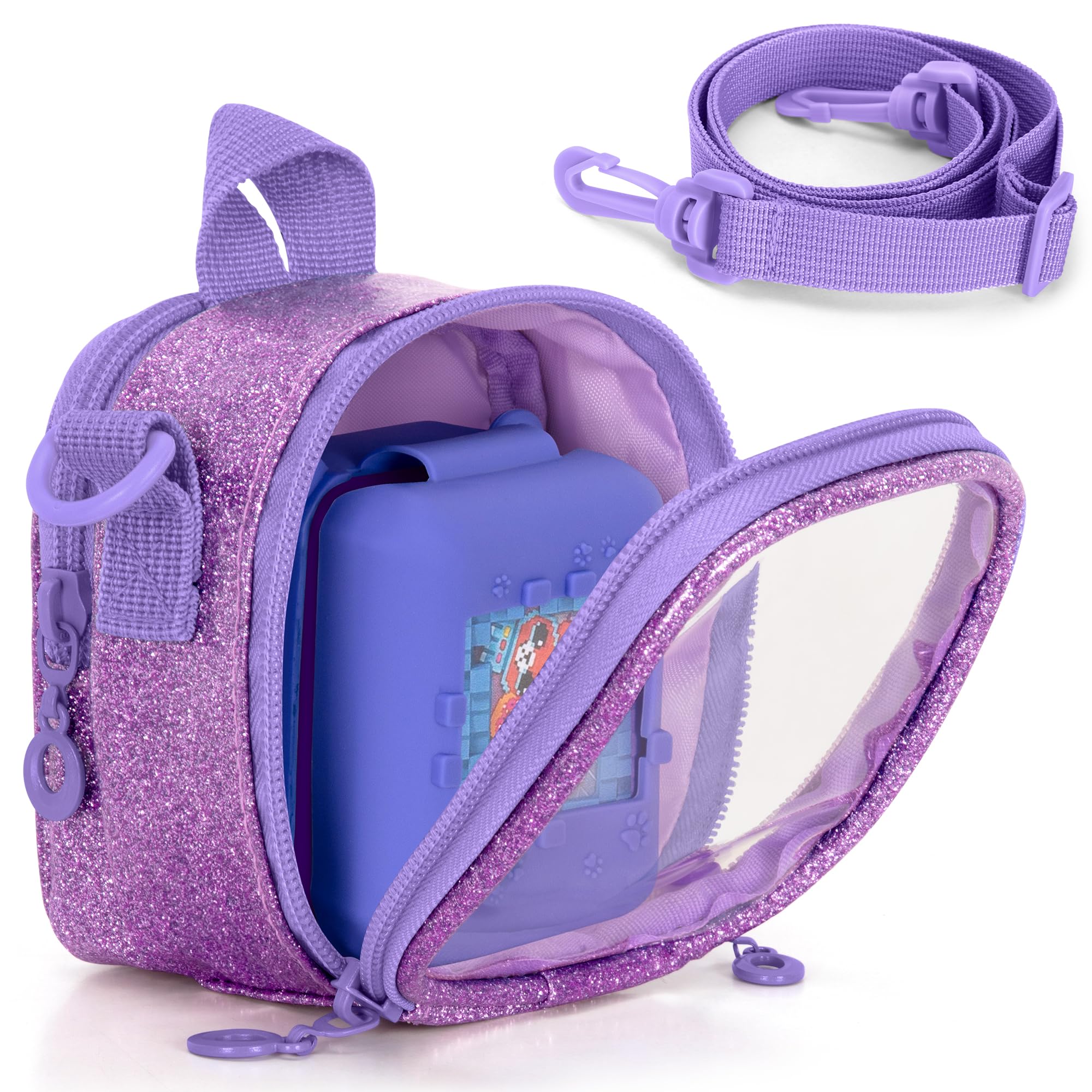 

LoDrid Compatible with Takara Tomy Punirunzu TOMY Digital Toy Case Storage Case for Toy Digital Pet Storage Case for Yoto Mini Storage Case for