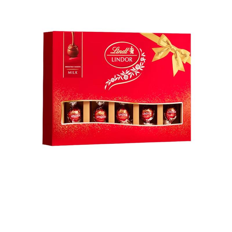 Lindt LINDOR Soft Heart Chocolate Gift Box