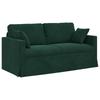 Sofa Dark Green 158 X 78 X 80 Cm Velvet