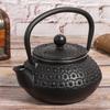 0.3L Tea Kettle Boiler Hammered Texture Loose Leaf Tea Kettle Teapots Iron Tea Set  For Home