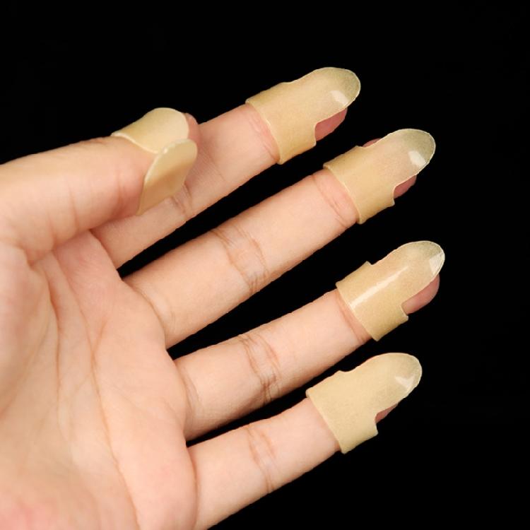 Comfortable Fit Thumb or Finger Glow Picks Ergonomic Shape Design Glowing Guitar Ukulele Picks Reduced Hand Fatigues