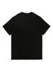New Men'S Oversized Cross Print Short-Sleeve T-Shirt, Trendy Black Graphic Tee for Men, Perfect for Summer Outfits, Casual Wear