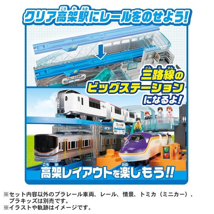 TAKARA TOMY Plarail Lever Action & Sound! Big Station Train Set (3+)