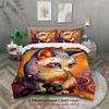 Abstract Art Cat Duvet Cover Set (No Filling) Soft Bedding Set Single Twin Full Size For Kids Adult Bedroom Decor Birthday Gift