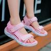 Kids Sandals Sweet Wind Girl Sandals Medium Older Kids Soft Sole Girls Beach Shoes