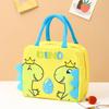 Lunch Bag Cartoon Oxford Cloth Aluminum Foil Insulated Bento Bag For School