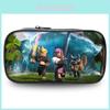 Estuche Espacioso para Lápices de Roblox Tela Oxford Duradera Diseños Divertidos Para Estudiantes