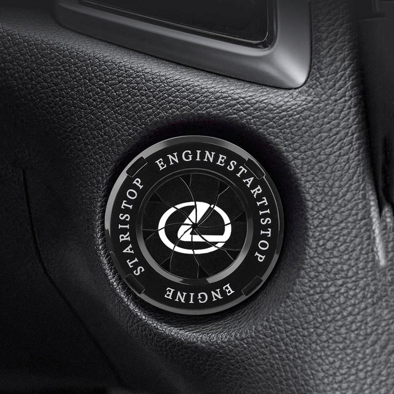 Car Keyless Start Cover Ignition Button Decorative Ring For Lexus F-SPORT ES RX NX LS UX LM LX GX LC RZ IS CT GS RC HS SC TX LBX