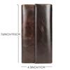 Długie Portfele Męskie z Prawdziwej Skóry z Kieszenią na Monety Zapinaną na Zamek Błyskawiczny, Duża Pojemność, Męski Portfel Kopertówka na Telefon