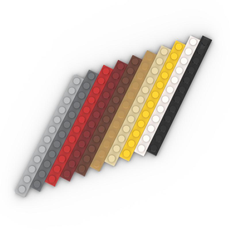 Prasátko s duhou MOC Dílky 60479 Deska 1 x 12 Kompatibilní kostky DIY Sestavení Stavebnice Částice Dětská Puzzle Mozková hračka Dárek