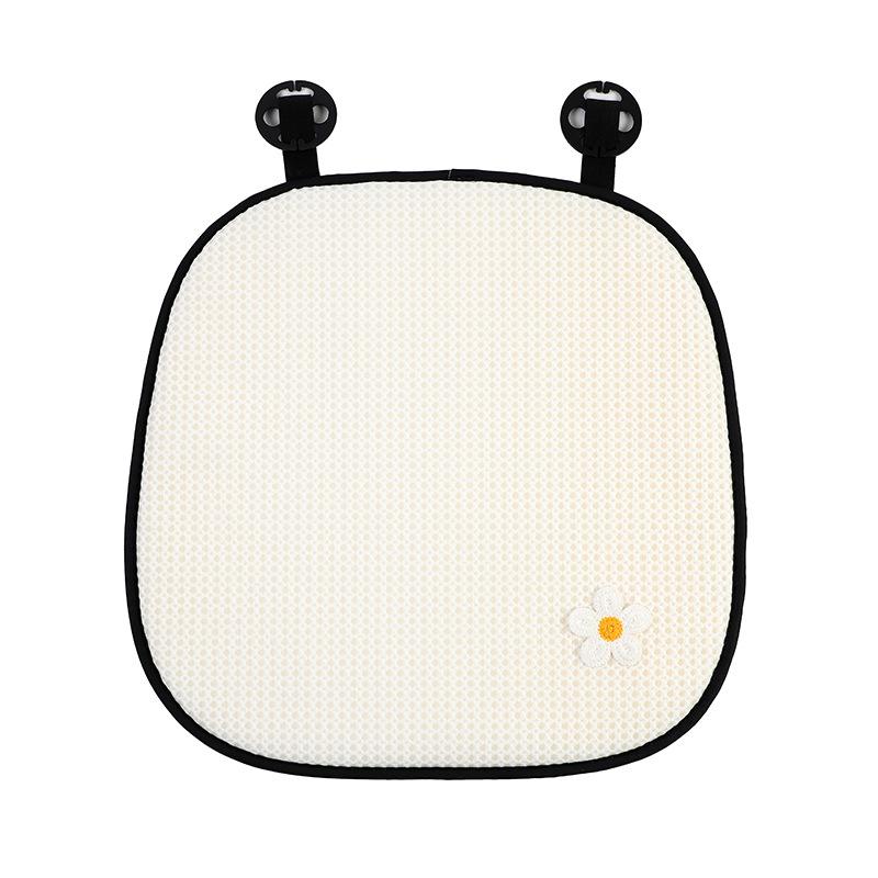 Car Ice Silk Cushion Cover Summer Cool Cute Panda All-season Anti-skid Breathable Seat Cushions Men Women Luxury Car Interior
