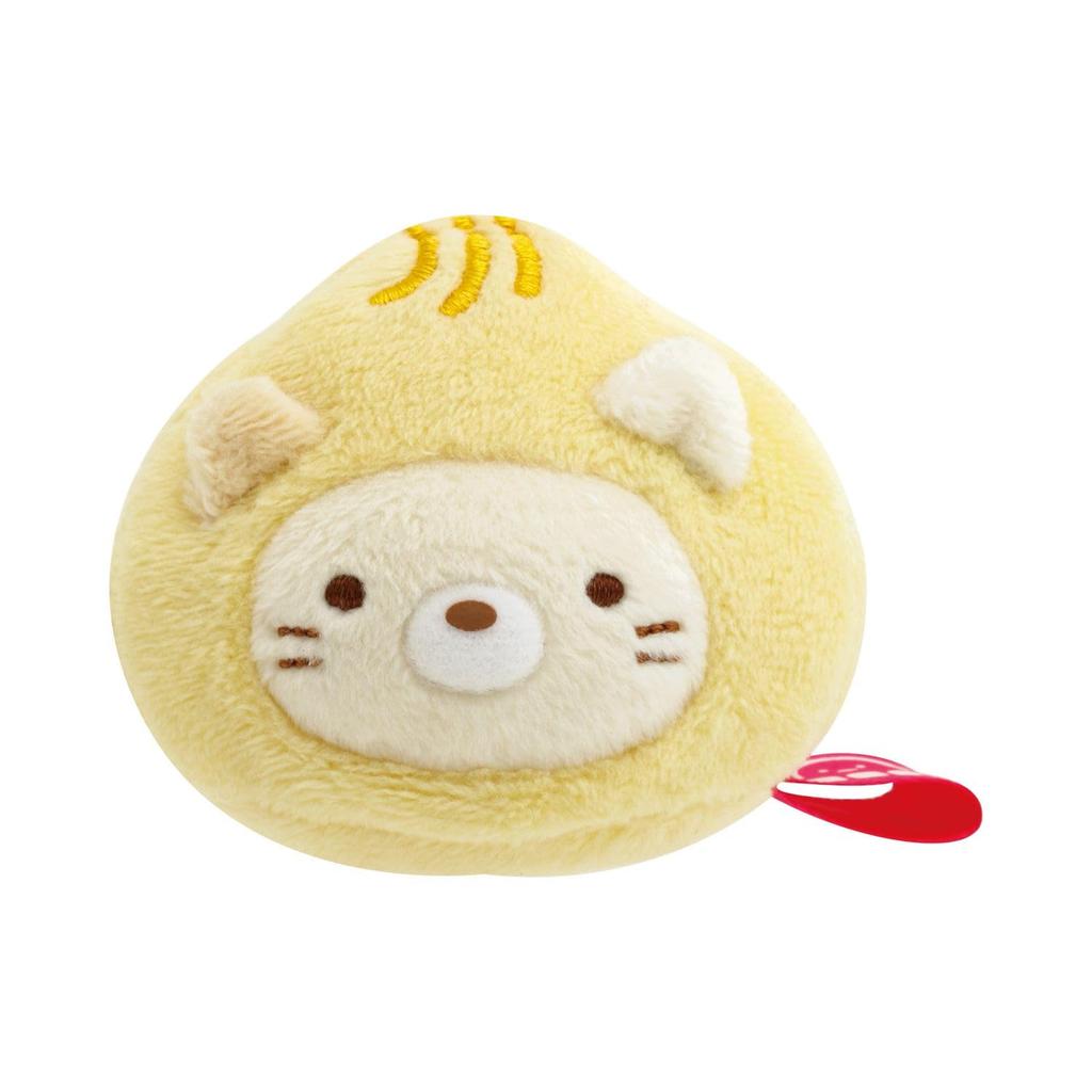 Sumikko Gurashi "Chinese Bun" Hand-held Plush Cat (Curry Bun)