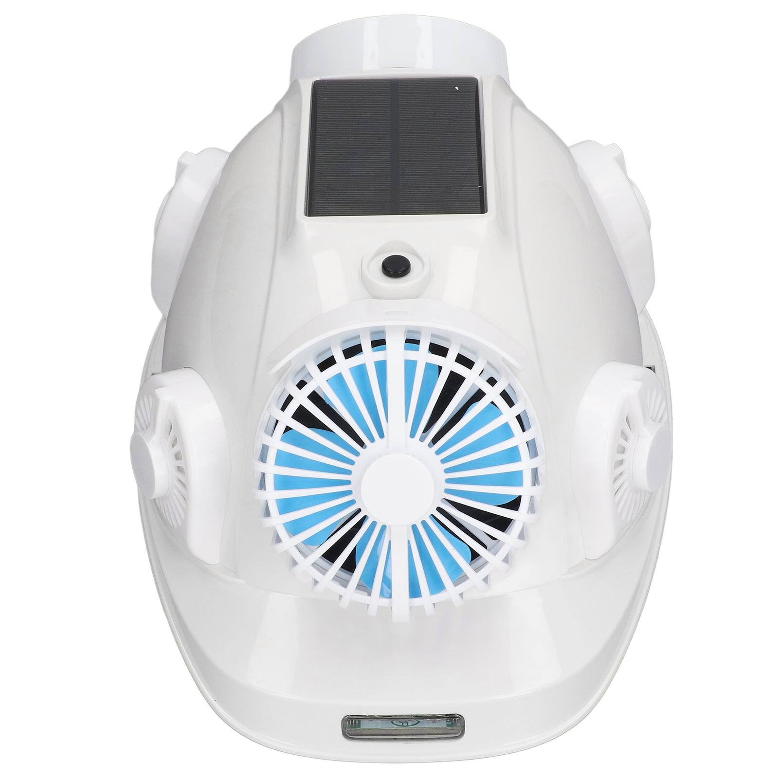 Saules aizsargķivere 6 Ventilators Bluetooth Intelligent