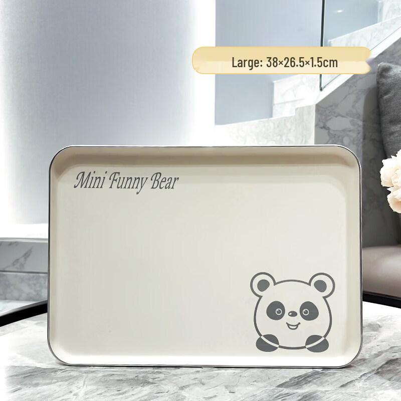 Large Rectangular Plastic Serving Tray