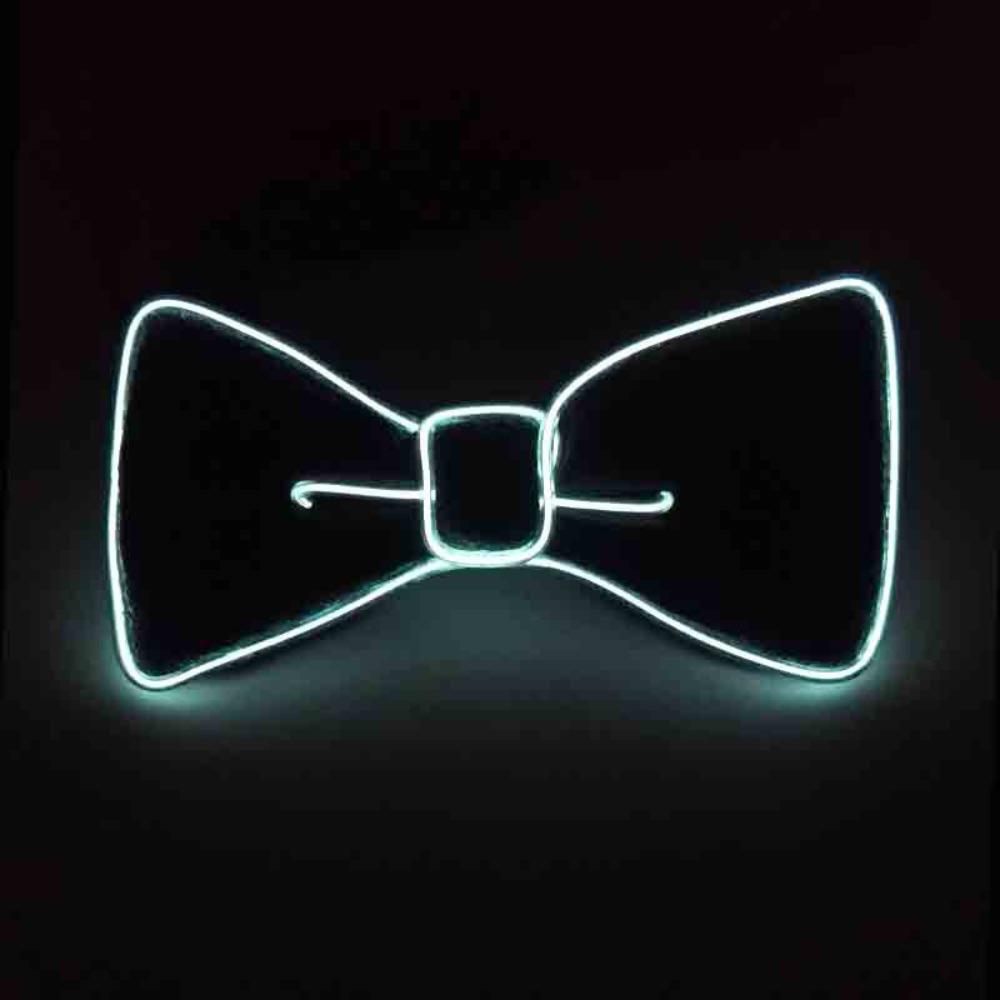 10 Colors Luminous Colored Ties EL Wire Stage Prop Clothing  Party Halloween Christmas