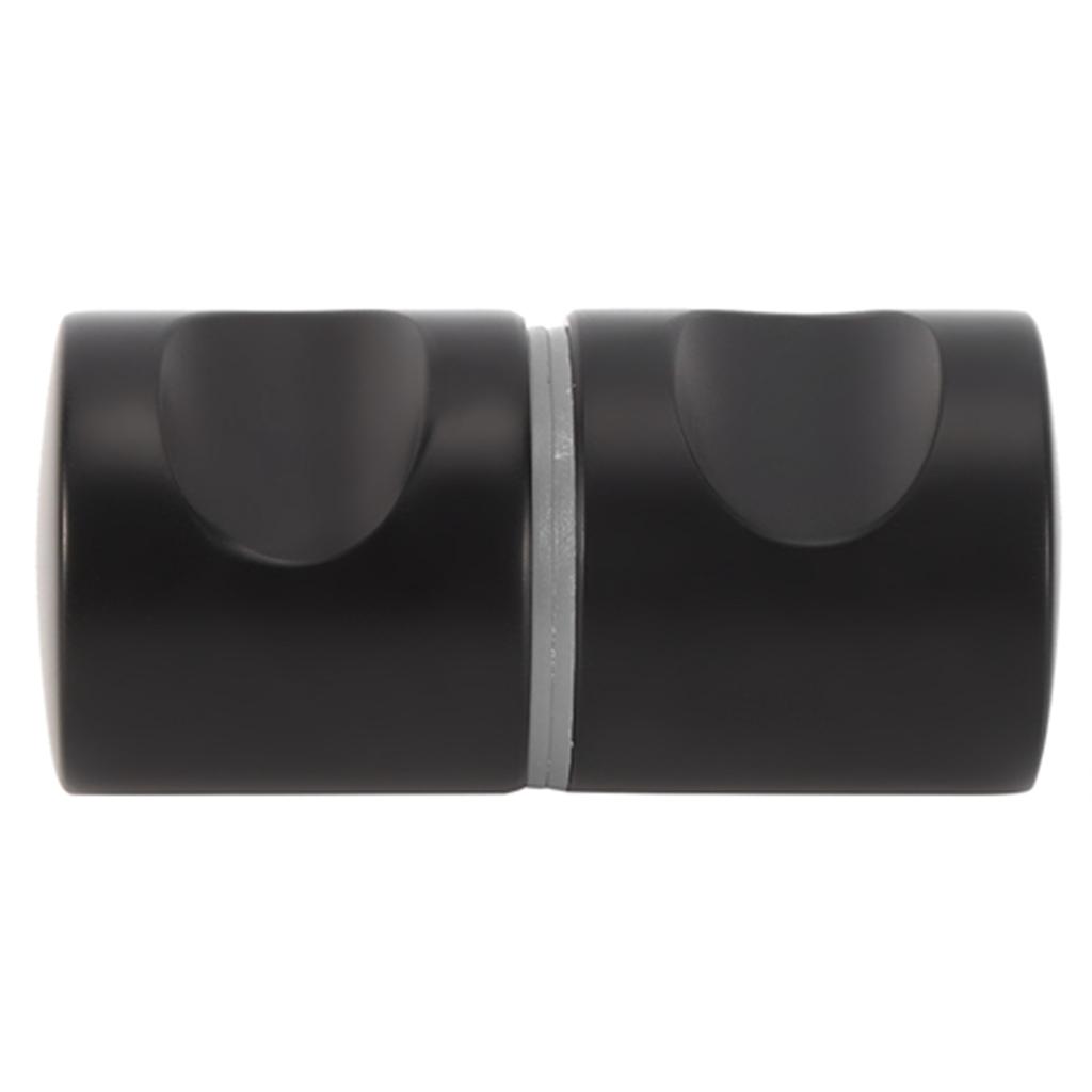 Aluminum Alloy Single Hole Glass Door Handle Hardware for Home Bathroom Showcase Shower Room