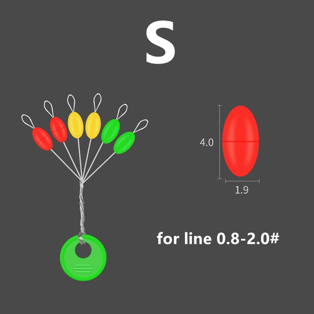 Rubber Stops Line Resistance Fishing Float Oval Floating Stopper Rubber Space Beans Fishing Bobber