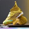 2026 Velcro Football Shoes for Kids & Primary Students, Studded Training Shoes for Girls, Artificial Grass Sports Footwear