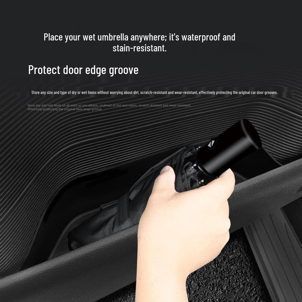 Equation Leopard Titanium 7 Car Door Storage Box - Interior Accessories