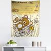 Cartoon Rilakkuma DIY Wandteppich Hängend Tarot Hippie Wandteppiche Schlafsaal INS Heimdekoration