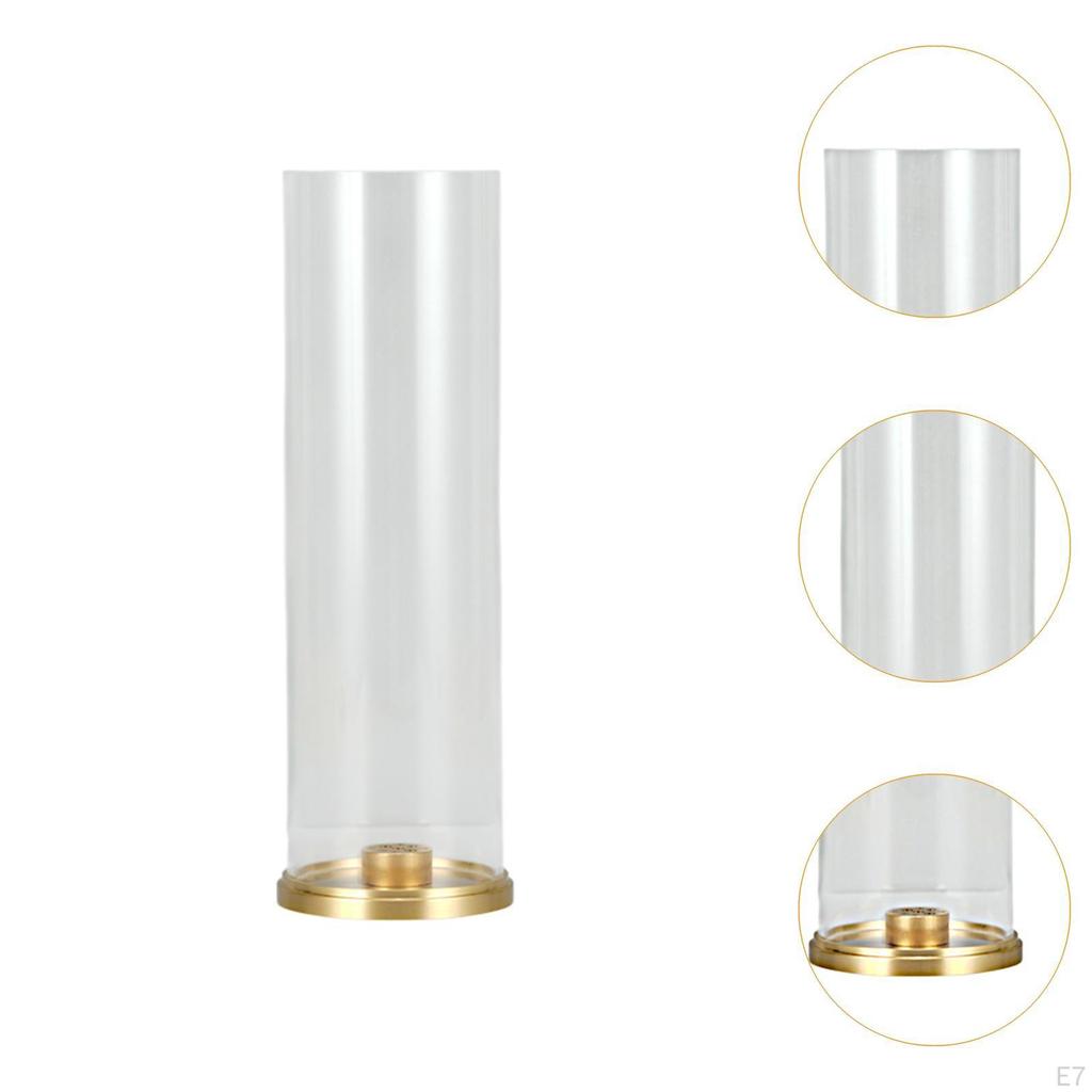 Incense Holder for Sticks Ash Catcher Tray Collectibles Artwork with Transparent Tube Burner
