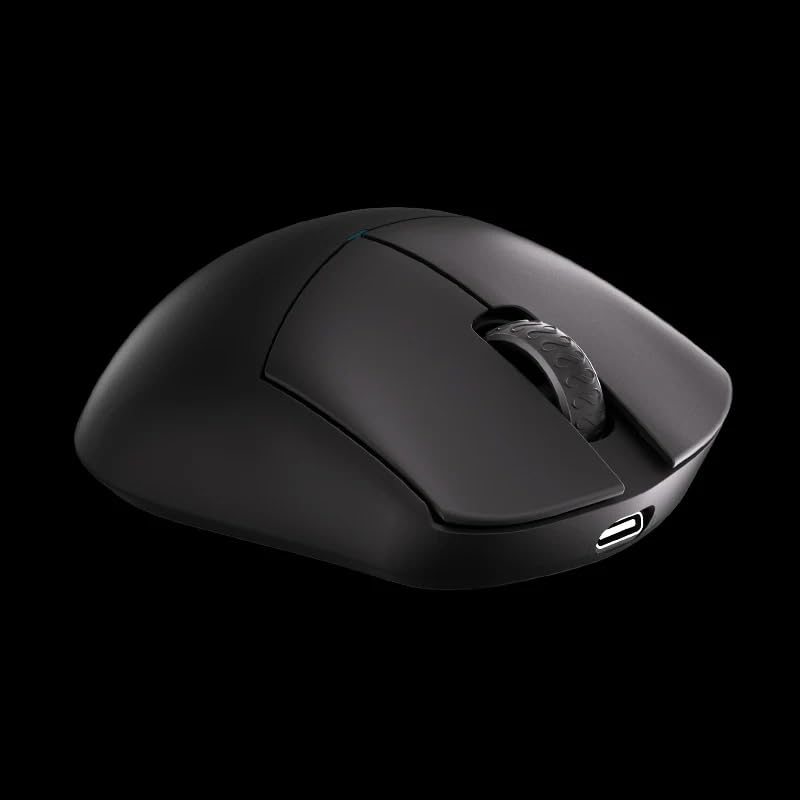 LAMZU PARO AURORA 8K Gaming 8000Hz Polling Wireless Mouse, Rate, Ultra-Lightweight, (Black)