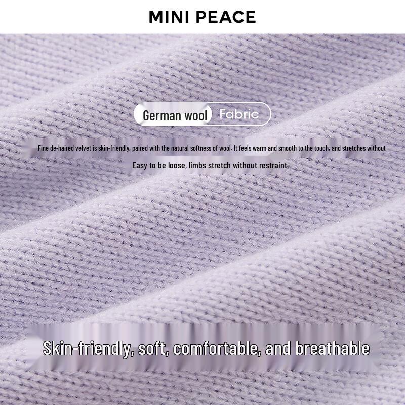 MiniPeace Girls' Floral Knit Sweater