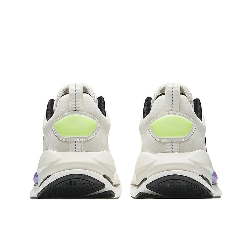 Anta Men Running Series Minimalist Cushioned Anti-Slip Wear-Resistant Low-Top Casual Sprint Running Shoes White 912435537-6