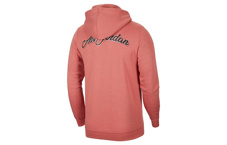 Jordan Sweatshirts Men's Canyon Pink Hooded Moderate CT6309-689