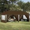 Pop Up Party Tent 575 X 288 X 245 Cm Taupe