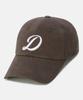 DESCENTE Initial Logo Ball Cap Brown Sr323Ucp9A
