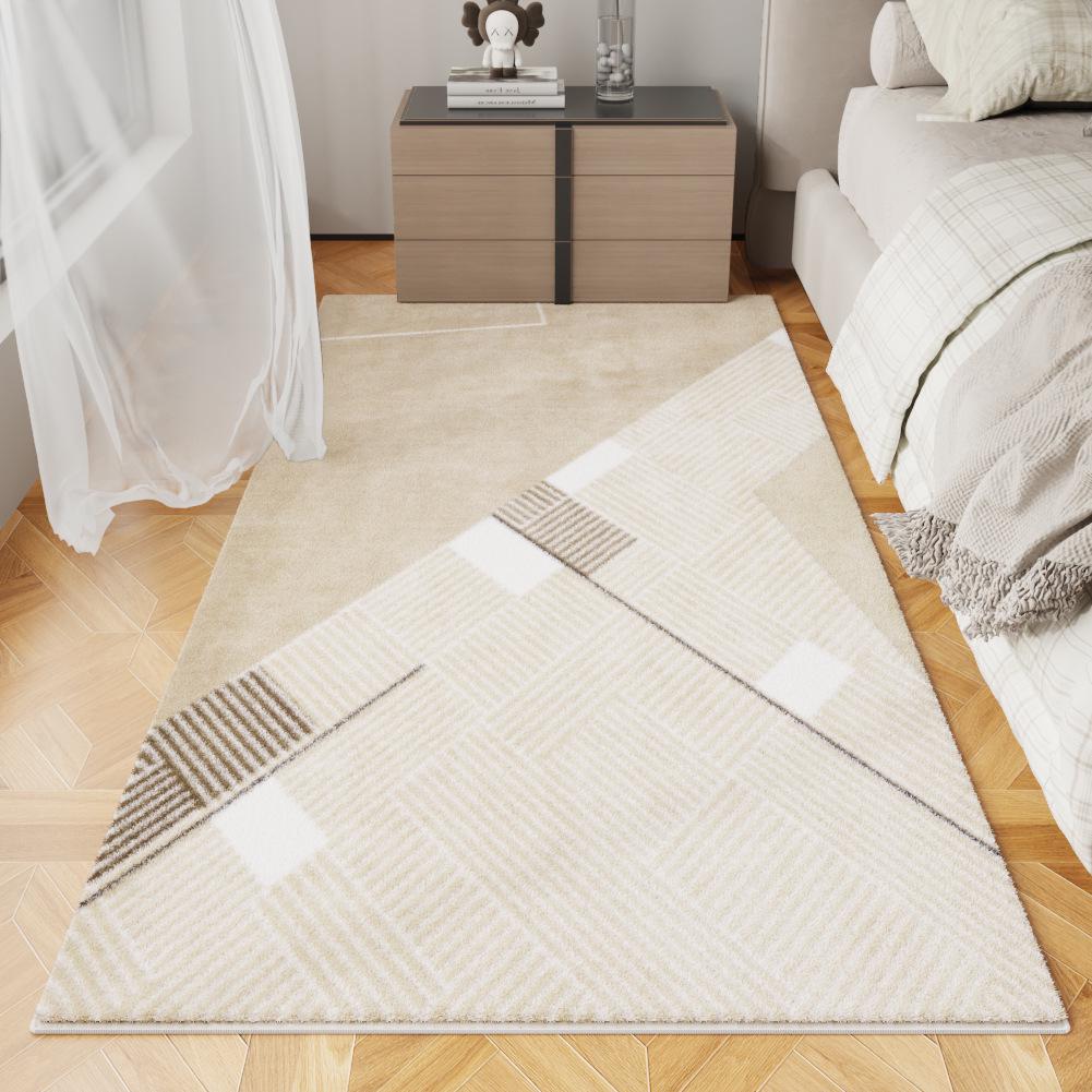 Cream Style Retro French Luxury Bedroom and Living Room Anti-Slip Floor Mat 2024