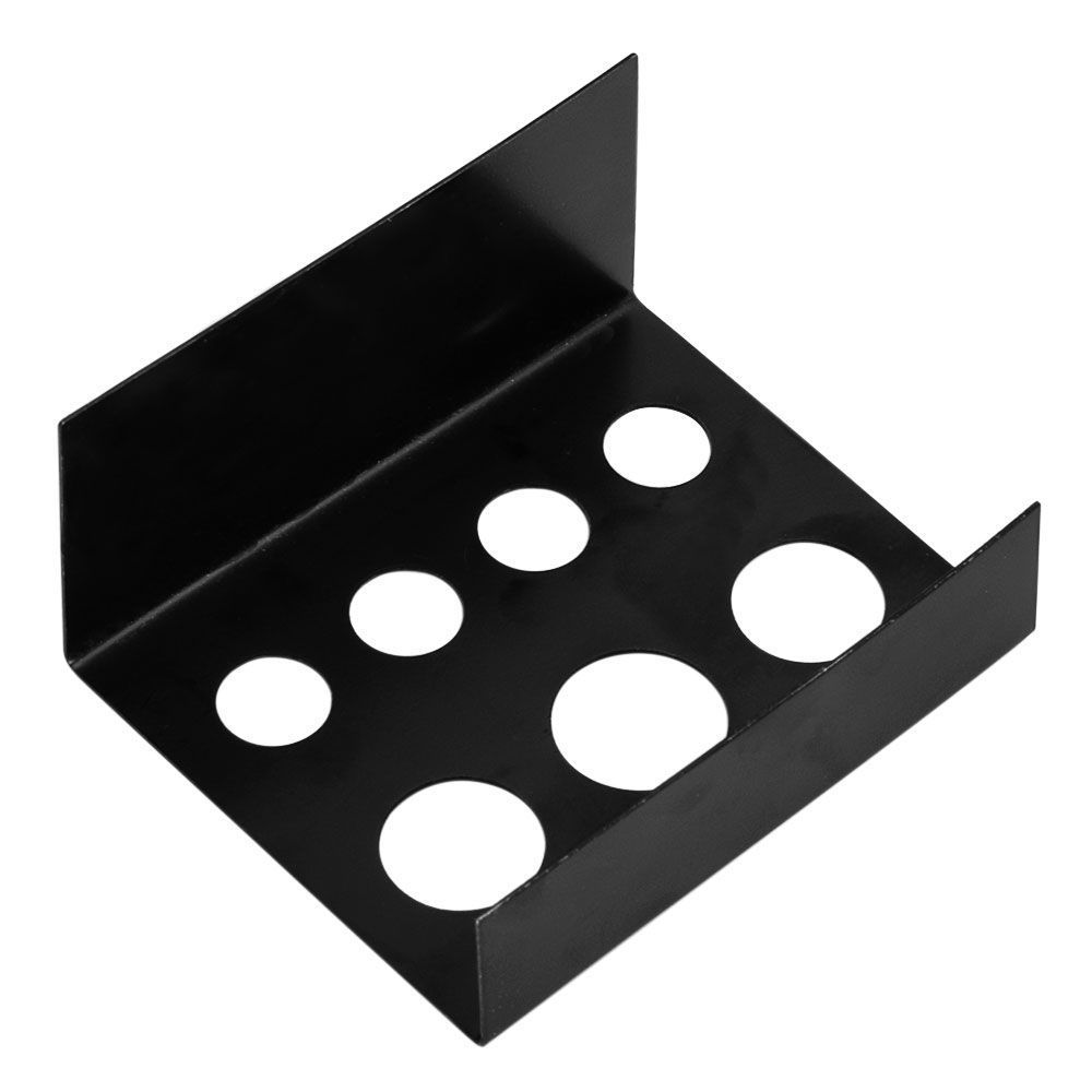 7 Holes Tattoo Ink Cup Holder Stand Tattoo Tool Pigment Black Container Makeup Accessories for Body Art Supplies