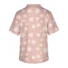 Men's Casual Short-Sleeved V-Neck Printed Front Pocket Top