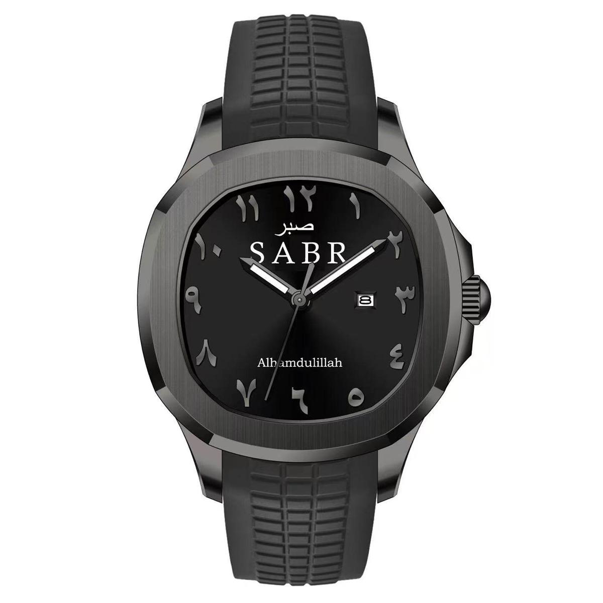 Sabr s New Men s Handsome Hand Grenade Silicone Strap Waterproof Quartz Watch Arabic Sports Watch Student Watch