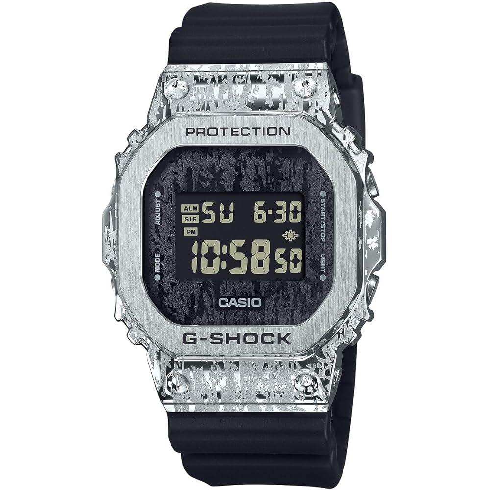 Casio G-Shock Digital 5600 Series Quartz Men s Watch GM-5600GC-1 Black Resin Strap