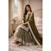 Indian Paksiatni Ethnic Salwar Kameez Bollywood Wedding Party Wear Sharara Suit