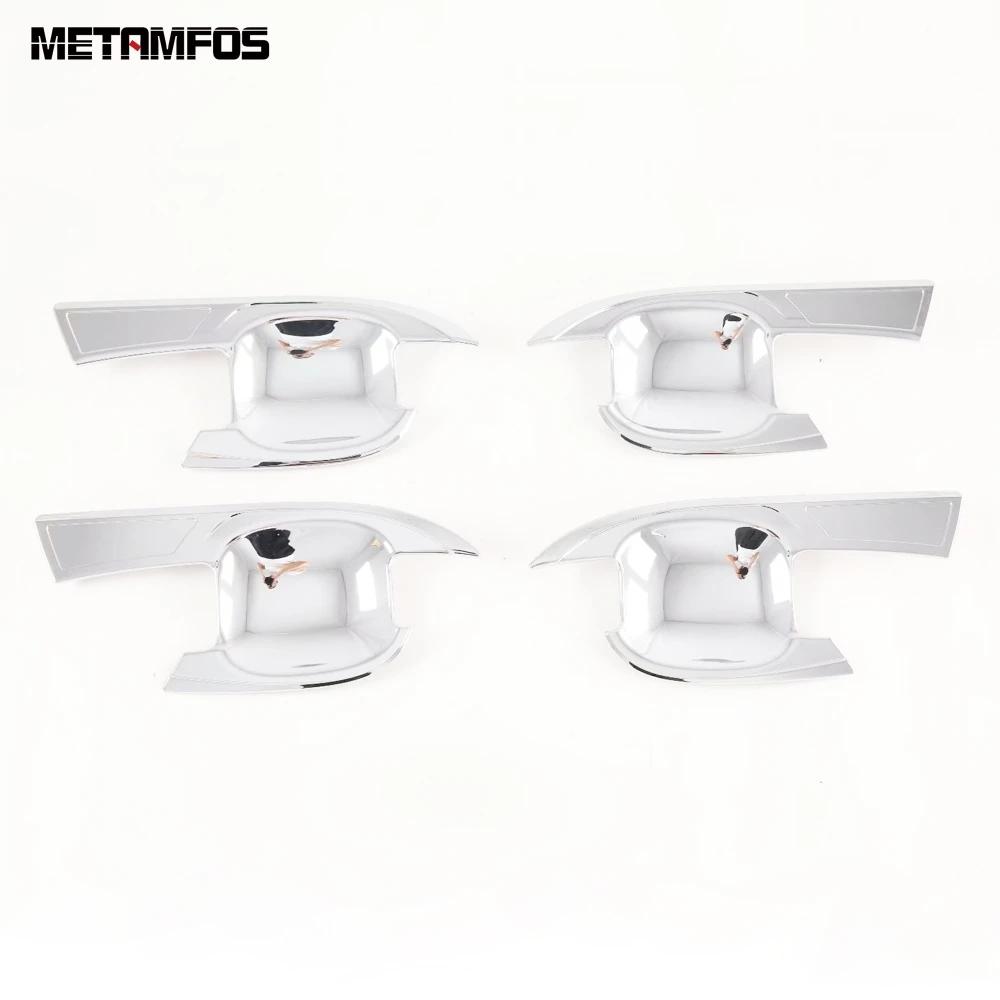 Side Door Handle Bowl Cover Trim For Chevrolet Blazer Carbon Fiber Protector Exterior Car Accessories