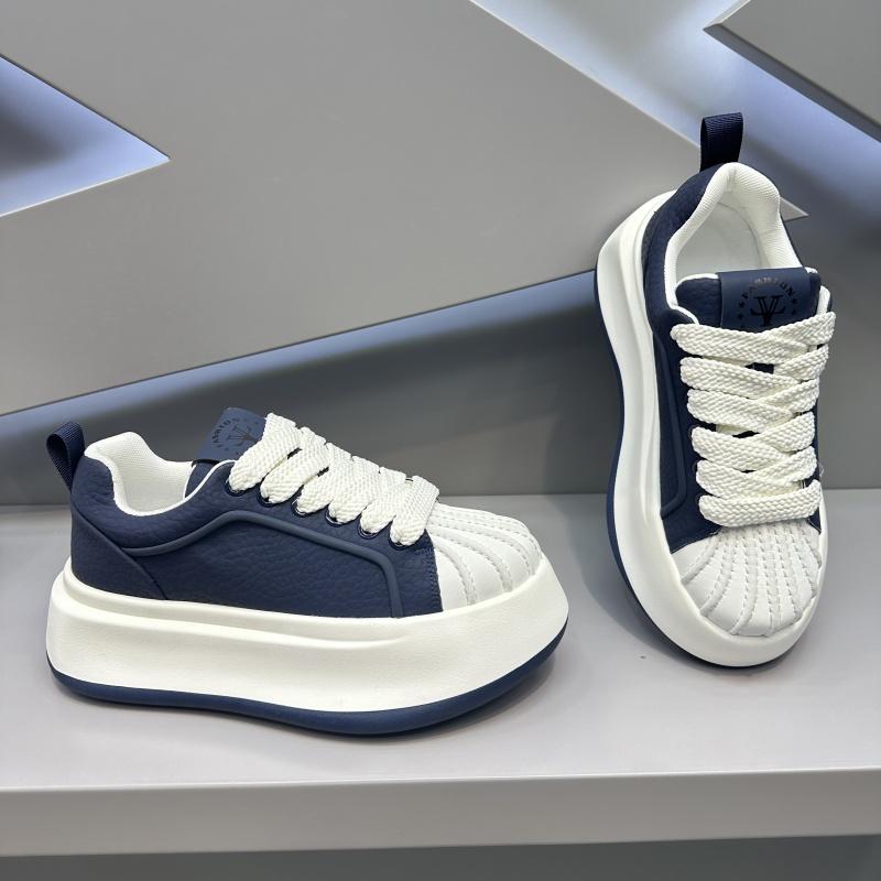 Spring new men's shoes fashion casual shoes student platform sports shoes