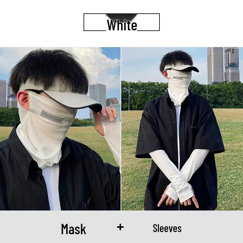 2023 Women's UV Protection Ice Silk Arm Sleeves for Driving and Sunshade