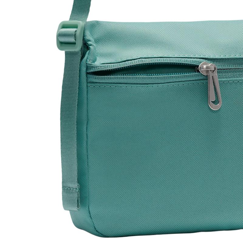 New Nike Sportswear Fabric Shoulder Bag, Crossbody Bag Regular Women's Cannoneer Gray CW9300-016